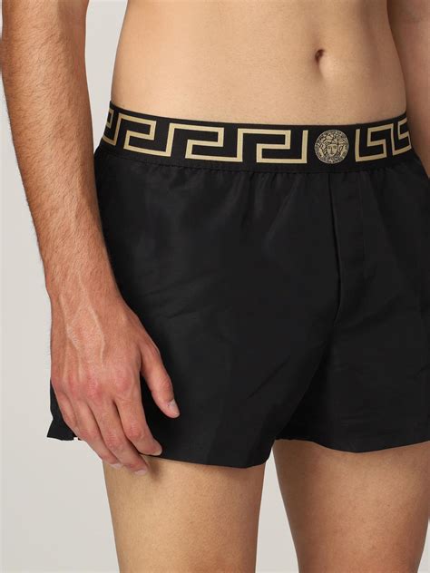 versace long underwear|Versace underwear men's black swimsuit.